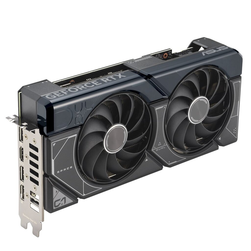 Asus Dual GeForce RTX 4070 Super OC Edition (90YV0K82-M0NA00) цена и информация | Vaizdo plokštės (GPU) | pigu.lt