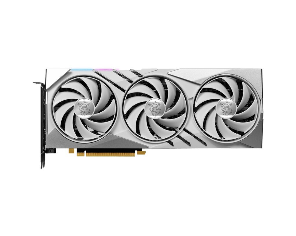 MSI GeForce RTX 4070 Super 12G Gaming X Slim White цена и информация | Vaizdo plokštės (GPU) | pigu.lt