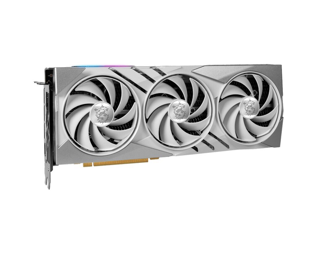 MSI GeForce RTX 4070 Super 12G Gaming X Slim White цена и информация | Vaizdo plokštės (GPU) | pigu.lt