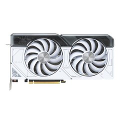 Asus Dual GeForce RTX 4070 Super White OC Edition (90YV0K84-M0NA00) kaina ir informacija | Vaizdo plokštės (GPU) | pigu.lt
