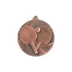Medalis Stalo Tenisas, Bronza, 50 mm цена и информация | Аппликации, декорации, наклейки | pigu.lt