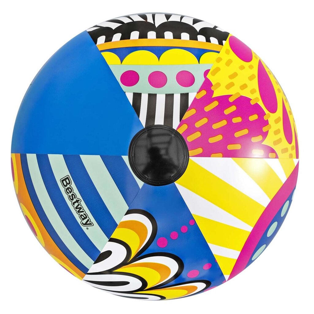 Pripučiamas kamuolys Bestway, 91 cm, įvairių spalvų kaina ir informacija | Pripučiamos ir paplūdimio prekės | pigu.lt