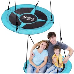 Sūpynės Neo-Sport Swingo XXL, 95 cm., mėlynos цена и информация | Детские качели | pigu.lt