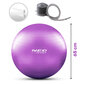 Gimnastikos kamuolys Neo Sport, 65 cm, violetinis kaina ir informacija | Gimnastikos kamuoliai | pigu.lt