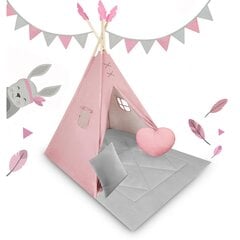 Детская палатка Nukido, светло-розовый цена и информация | Детские игровые домики | pigu.lt