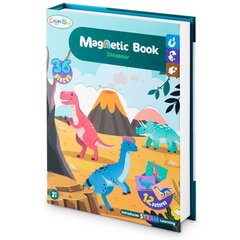 Магнитная книга-пазл Динозавры цена и информация | Развивающие игрушки | pigu.lt