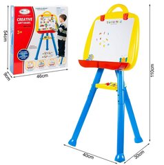 Magnetinė lenta vaikams, geltona, 115 d. цена и информация | Развивающие игрушки | pigu.lt
