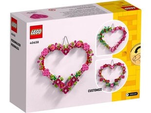 40638 LEGO® Širdies ornamentas, 254 d. kaina ir informacija | Konstruktoriai ir kaladėlės | pigu.lt