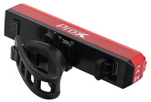 Galinis žibintas ProX Zeta, raudonas kaina ir informacija | Žibintai ir atšvaitai dviračiams | pigu.lt
