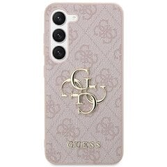 Guess GUHCS24M4GMGPI S24+ S926 różowy|pink hardcase 4G Big Metal Logo цена и информация | Чехлы для телефонов | pigu.lt