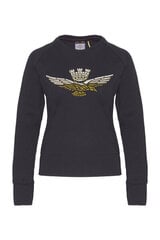 Džemperis moterims Aeronautica Militare 53446-3, juodas kaina ir informacija | Džemperiai moterims | pigu.lt