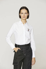 Marškiniai moterims Aeronautica Militare 53472-7, balti kaina ir informacija | Palaidinės, marškiniai moterims | pigu.lt