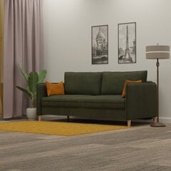 Раскладной двуспальный диван-кровать Podrez MIKA, зеленый цена и информация | Диваны | pigu.lt