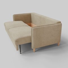 Sofa-lova Podrez Mika, smėlio spalvos kaina ir informacija | Sofos | pigu.lt