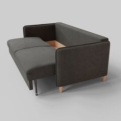 Раскладной двуспальный диван-кровать Podrez MIKA, темно-серый цена и информация | Диваны | pigu.lt