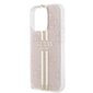 Guess IML 4G Gold Stripe Case kaina ir informacija | Telefono dėklai | pigu.lt