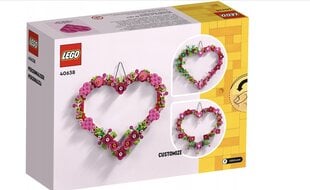 40638 LEGO BrickHeadz Širdies formos ornamentas, 254 d. kaina ir informacija | Konstruktoriai ir kaladėlės | pigu.lt