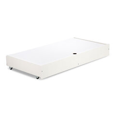 Patalynės dėžė Amelia, 120x60 cm, balta цена и информация | Другие принадлежности для мебели | pigu.lt