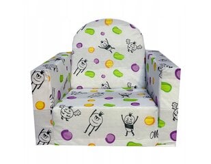 Vaikiškas fotelis Fortisline,pilkas kaina ir informacija | Vaikiški sėdmaišiai, foteliai, pufai | pigu.lt