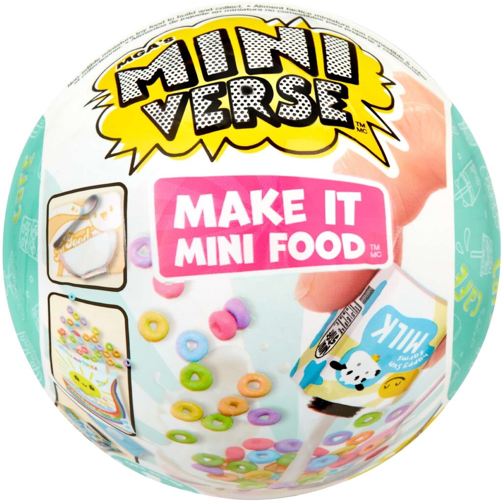 Edukacinis rinkinys Ball Food Cafe Series Mini Verse цена и информация | Žaislai mergaitėms | pigu.lt