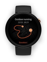 Prekė su pažeista pakuote. Xiaomi Amazfit Nexo, Black kaina ir informacija | Mobilieji telefonai, foto ir video prekės su pažeista pakuote | pigu.lt