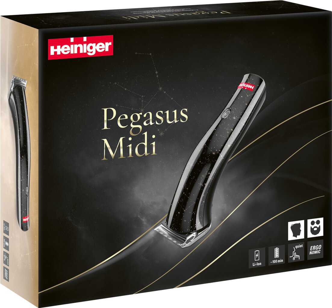 Heiniger 710-200 PEGASUS Midi цена и информация | Plaukų kirpimo mašinėlės | pigu.lt