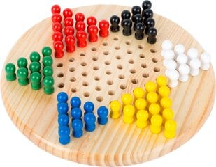 Medinis žaidimas Small Foot Halma, Chinese Checkers цена и информация | Настольные игры, головоломки | pigu.lt