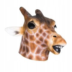 Latekso kaukė Žirafa цена и информация | Карнавальные костюмы | pigu.lt