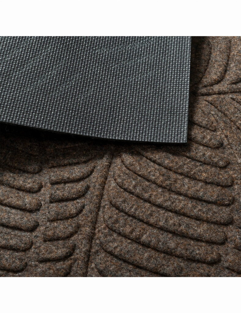 Durų kilimėlis 45x75 cm rudos spalvos kaina ir informacija | Durų kilimėliai | pigu.lt
