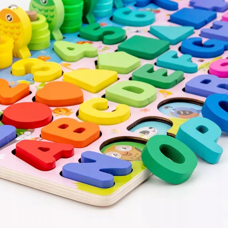 Montessori galvosūkis ir veiklos lenta цена и информация | Lavinamieji žaislai | pigu.lt
