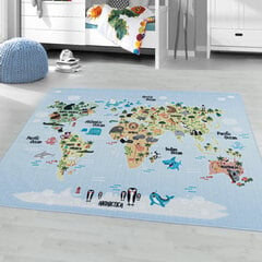 Ayyildiz vaikiškas kilimas Play 1001502917 100x150 cm kaina ir informacija | Kilimai | pigu.lt