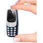 Mini telefonas 2 SIM Blue цена и информация | Mobilieji telefonai | pigu.lt