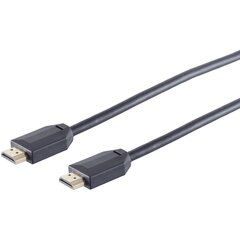 HDMI, 0.5 m kaina ir informacija | Kabeliai ir laidai | pigu.lt