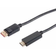 DisplayPort/HDMI, 7.5 m kaina ir informacija | Kabeliai ir laidai | pigu.lt