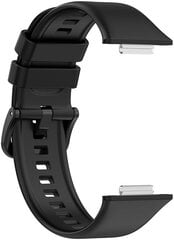 4wrist Силиконовый ремешок для Huawei Watch FIT 2 — черный цена и информация | Аксессуары для смарт-часов и браслетов | pigu.lt
