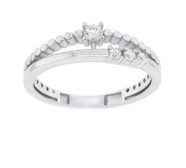 Žiedas moterims Brilio Silver GR045W kaina ir informacija | Žiedai | pigu.lt