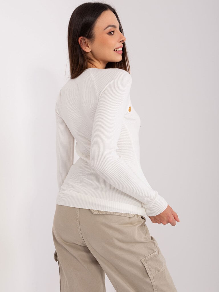 Megztinis motrims, baltas kaina ir informacija | Palaidinės, marškiniai moterims | pigu.lt