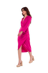 Suknelė moterims K172, rožinė kaina ir informacija | Suknelės | pigu.lt
