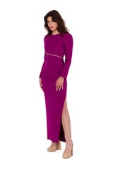 Suknelė moterims K180, violetinė kaina ir informacija | Suknelės | pigu.lt
