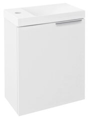 Шкафчик под умывальник Latus X, белый цена и информация | Шкафчики для ванной | pigu.lt