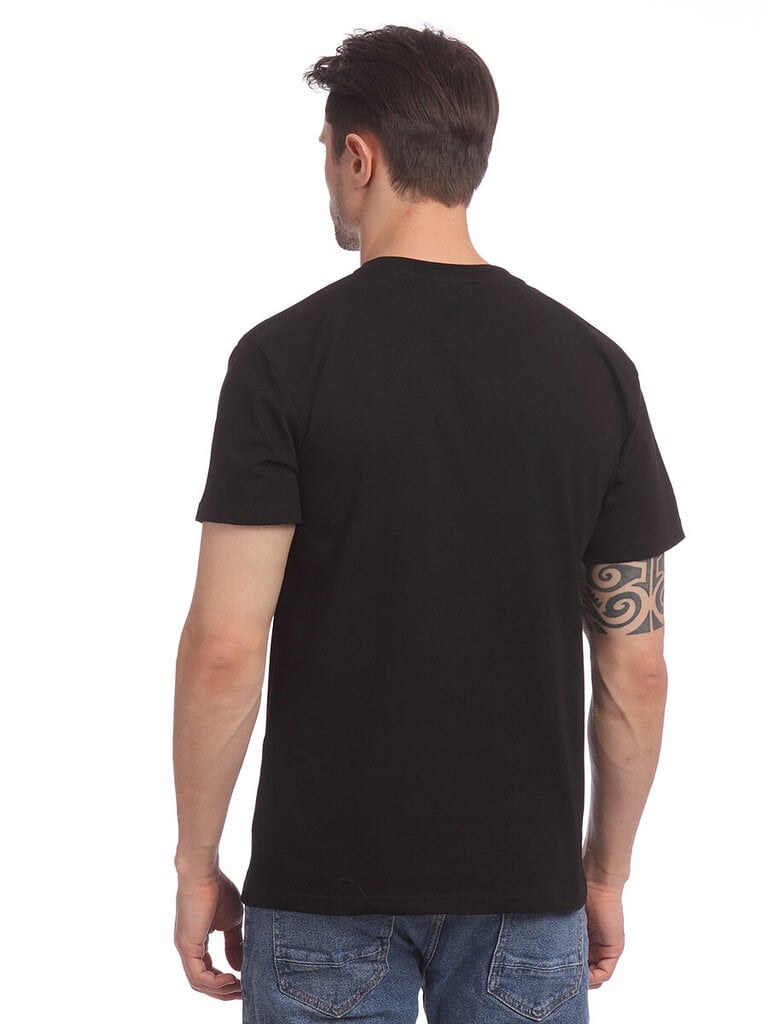 Marškinėliai vyrams Street Industries, juodi kaina ir informacija | Vyriški marškinėliai | pigu.lt