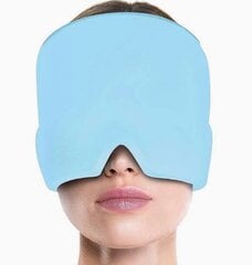 Маска на голову для облегчения мигрени, голубая цена и информация | Массажеры для лица, инструменты для чистки лица | pigu.lt
