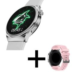 Black Shark BS-S1 Silver + Pink Band kaina ir informacija | Išmanieji laikrodžiai (smartwatch) | pigu.lt
