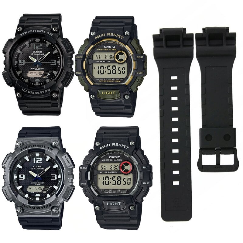 Laikrodžio dirželis Casio 10452139 kaina ir informacija | Vyriški laikrodžiai | pigu.lt