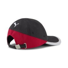 PUMA juodos spalvos laisvalaikio kepurė vyrams Kepurė Ferrari SPTWR Race BB Cap Puma Bl - 02348002 цена и информация | Мужские шарфы, шапки, перчатки | pigu.lt