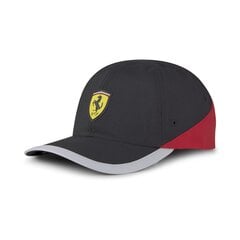 PUMA juodos spalvos laisvalaikio kepurė vyrams Kepurė Ferrari SPTWR Race BB Cap Puma Bl - 02348002 02348002.ADULT kaina ir informacija | Vyriški šalikai, kepurės, pirštinės | pigu.lt