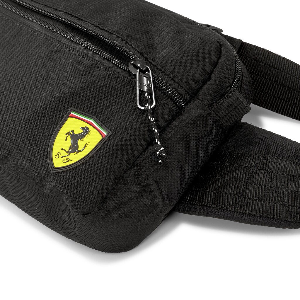 PUMA juodos spalvos laisvalaikio juosmens krepšys  suaugusiems Tašė Ferrari SPTWR Race Waist Bag Puma - 07840702 цена и информация | Moteriškos rankinės | pigu.lt