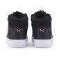 Laisvalaikio batai mergaitėms Puma Carina Mid FUR PS 30968401, juodi kaina ir informacija | Sportiniai batai vaikams | pigu.lt