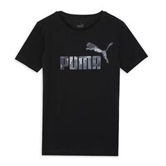Детская футболка Puma, черный цена и информация | Рубашка для мальчиков | pigu.lt