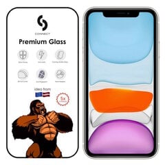 Сonnect Corning Gorilla Ультра прочное 3D Стекло для Apple iPhone 11 / XR цена и информация | Защитные пленки для телефонов | pigu.lt